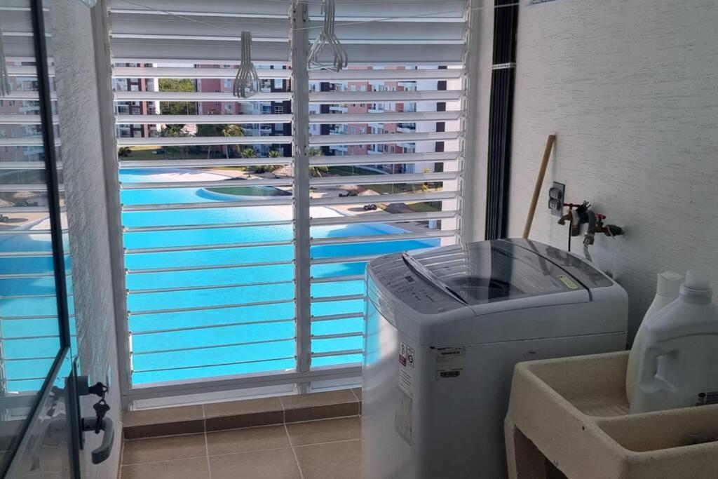 Departamento Con Laguna Artificial Cancun Exterior photo